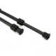 Caldwell Accumax Carbon Fiber Premium Swivel Stud Bipod, 9in-13in, Black, 1092516