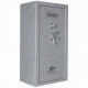 Cannon Safe Safe 24 Gun, Hammertone Gray/Chrome, 24 gun CA23-H2FDC-15