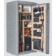 Cannon Safe Safe 24 Gun, Hammertone Gray/Chrome, 24 gun CA23-H2FDC-15