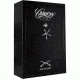 Cannon Safe Armory A64 80 Gun Safe, 72x48x30in - Hammertone Black/Chrome A64-H1FDC-13