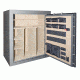 Cannon Safe Armory Safe 100 Gun, Hammertone Gray, 100 gun A100-H2FDC-15