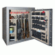 Cannon Safe Armory Safe 100 Gun, Hammertone Gray, 100 gun A100-H2FDC-15