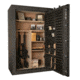 Cannon Safe Cannon Series Premium Safe, HT Charcoal Gray, 48 Gun CA604024-90-H12FDC-16