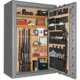 Cannon Safe Commander 54 Fireproof 48 Gun Rifle Safe, 72x50x28in - Hammertone Gray/Chrome CO54-H2FDC-13