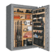 Cannon Safe Commander Safe 48 Gun, Hammertone Gray/Chrome, 48 gun CO54-H2FDC-15