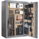Cannon Safe Deluxe 33 Fireproof 36 Gun Safe, 60x40x24in - Hammertone, Gray/Chrome CA33-H2FDC-13