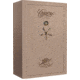 Cannon Safe Deluxe 33 Fireproof 36 Gun Safe, 60x40x24in - Hammertone Beige/Brass CA33-H3FDB-13