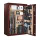 Cannon Safe Deluxe 33 Fireproof Gun Safe, 60x40x24in - Hammertone, Burgundy CA33-H5FDC-13