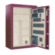 Cannon Safe Deluxe 33 Fireproof Gun Safe, 60x40x24in - Hammertone, Burgundy CA33-H5FDC-13