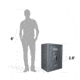 Cannon Safe Office Solutions, Hammertone Deep Graphite OS8-H11HEC-15