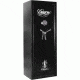 Cannon Safe Patriot P14 12 Gun Electronic Safe, 59x22x18in - Hammertone Black/Chrome P14HR-H1TEC-13