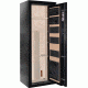 Cannon Safe Patriot P14 12 Gun Electronic Safe, 59x22x18in - Hammertone Black/Chrome P14HR-H1TEC-13