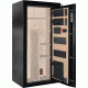 Cannon Safe Patriot P22 30 Gun Electronic Safe, 59x30x22in - Hammertone Black/Chrome P22HR-H1TEC-13