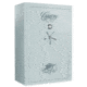 Cannon Safe Safe 36 Gun, Hammertone Gray/Chrome, 36 gun CA33-H2FDC-15