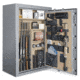 Cannon Safe Safe 36 Gun, Hammertone Gray/Chrome, 36 gun CA33-H2FDC-15