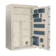 Cannon Safe Safe 36 Gun, Hammertone Beige/Chrome, 36 gun CA33-H3FDC-15