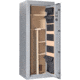 Cannon Safe Scout S14 24 Gun Electronic Safe, 59x24x18in - Hammertone Gray/Chrome S14-H2TEC-13