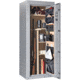Cannon Safe Scout S14 24 Gun Electronic Safe, 59x24x18in - Hammertone Gray/Chrome S14-H2TEC-13