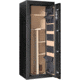 Cannon Safe Scout S14 24 Gun Electronic Safe, 59x24x18in - Hammertone Black/Chrome S14-H1TEC-13