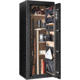 Cannon Safe Scout S14 24 Gun Electronic Safe, 59x24x18in - Hammertone Black/Chrome S14-H1TEC-13