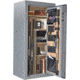 Cannon Safe Scout S19 28 Gun Electronic Safe, 59x28x20in - Hammertone Gray/Chrome S19-H2TEC-13