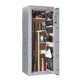 Cannon Safe Scout Safe 24 Gun, Hammertone Gray, 24 gun S14-H2TEC-15