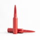 Carlson's Choke Tubes Rifle Snap Caps, 6.5 Creedmoor, Aluminum, 2 Pcs, Red, 43