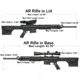 Case Club 2 AR15 Rifle Case, Black, Large, CC6064HXYW2AR