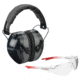 Champion Eyes and Ears Combo - Hearing Protection and Shooting Glasses, Dark 40622