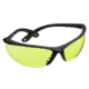 Champion Shooting Glasses with Open Black Frame and Yellow Lenses 40604
