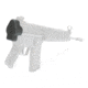 Choate Tool H&amp;K 93 Plastic End Cap, No Loop, CMT-15-09-01