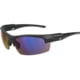 CrossFire Cipher Premium Shooting Glasses Blue Mirror, Black, XFFS-1070C