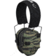 CrossFire Razor Slim Electronic Muff, 23 dB, Over The Head, Black w/Tiger Stripe Camo, GWPRSEMTCMO