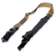 Crosstac Lockout Sling, HK Connectors, Coyote Brown, 135034-CB-HK