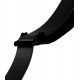 Crosstac Outfitter Gun Sling 1 1/4 inch, Black Biothane, Locking Sling Swivels, Black, Regular, 110020-BLK-LSS
