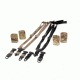 Crosstac V-Point Sling, HK Connectors, Coyote Brown, 135033-CB-HK