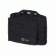 Drago Gear Double Pistol Case, 600D Polyester, 12.5x9.5x4.5in, Black, 12315BL