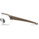 Edge Eyewear ARC Light Shooting Glasses, Tan499 Frame, G-15 Vapor Shield Lenses, Standard, AL27VS