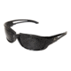 Edge Eyewear Kazbek XL Sunglasses, Black Frame, Smoke Vapor Shield Lenses, GSK-XL116VS