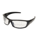 Edge Eyewear Reclus Sunglasses, Black Frame, Clear Vapor Shield Lens, SR111VS