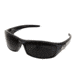 Edge Eyewear Reclus Sunglasses, Black Frame, Smoke Vapor Shield Lens, SR116VS