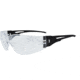Edge Eyewear Viso Shooting Glasses, Black Frame, Clear Vapor Shield Lens, 200 Pieces Per Case, CV111VS