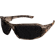 Edge Safety Eyewear Brazeau Sunglasses, Forest Camo Frame, Polarized Smoke Lens, One Size, TXB216CF