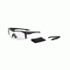 ESS Crossbow AF ONE Shooting Glasses, Clear Lens, Black, EE9020-04
