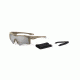 ESS Crossbow AF ONE Shooting Glasses, Smoke Grey Lens, Terrain Tan, EE9020-03