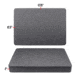 Eylar 20in Large Hard Case Equipped w/Ragar XP Crosslinked Foam Insert, Gray, SA00002-GRA-RG-XP