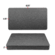 Eylar 22in Carry-On Roller Hard Case Equipped w/Ragar XP Crosslinked Foam Insert, Gray, SA00034-GRA-RG-XP