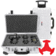 Eylar 22in Carry-On Roller Hard Case Equipped w/Ragar XP Crosslinked Foam Insert, White, SA00034-WHI-RG-XP