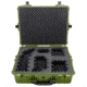 Eylar 24in Extra Large Hard Case Equipped w/Ragar XP Crosslinked Foam Insert, Green, SA00041-GRN-RG-XP