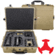 Eylar 24in Extra Large Hard Case Equipped w/Ragar XP Crosslinked Foam Insert, Tan, SA00041-TAN-RG-XP